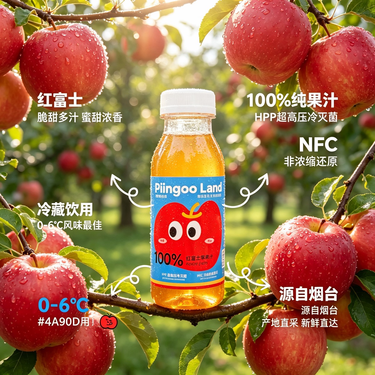 B 苹果枝画框