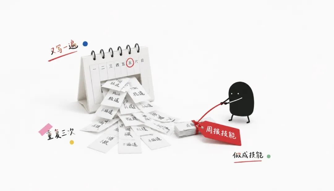 重复规则做成技能